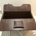 Extra large vintage briefcase file holde