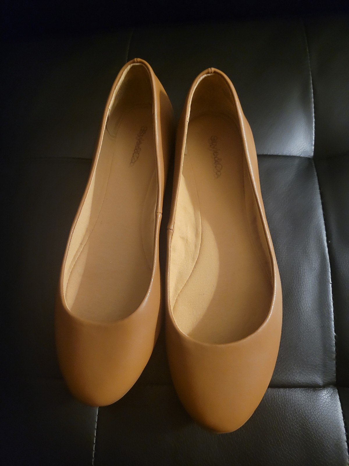 Tan Style and Co Flats