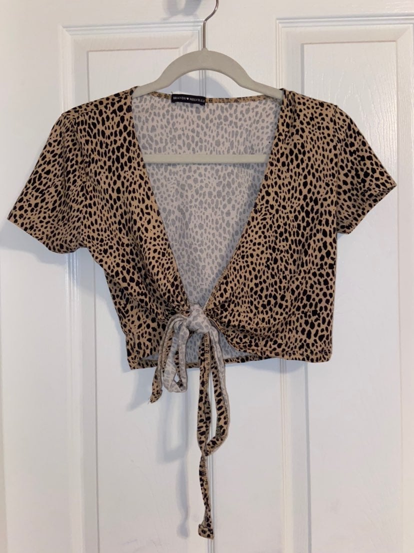 Brandy Melville Wrap Top