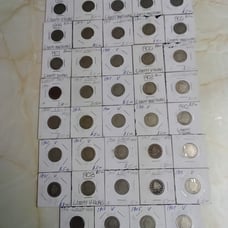 Liberty Head nickles. Lot of 38 coins very good to average condition.
