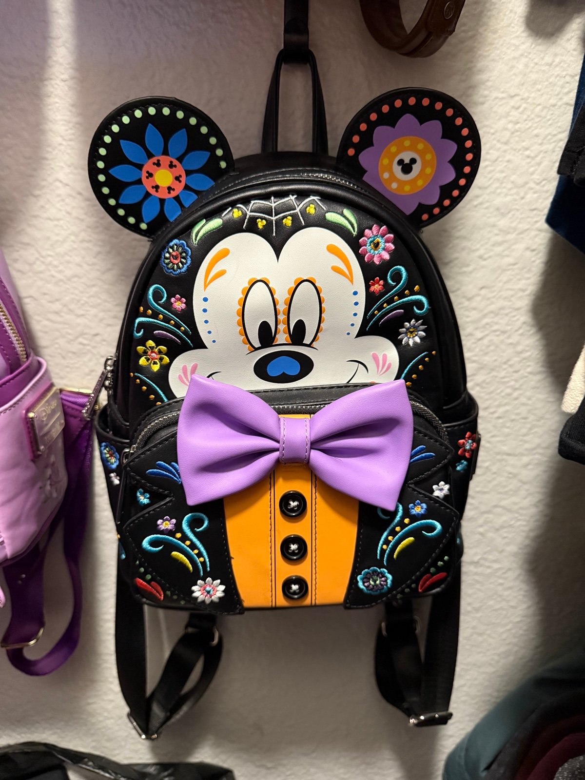 Loungefly Disney Mickey Mouse Day of the Dead Sugar Skull