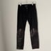 Derek Lam Women’s Leather Mix Black Pants