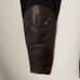 Derek Lam Women’s Leather Mix Black Pants
