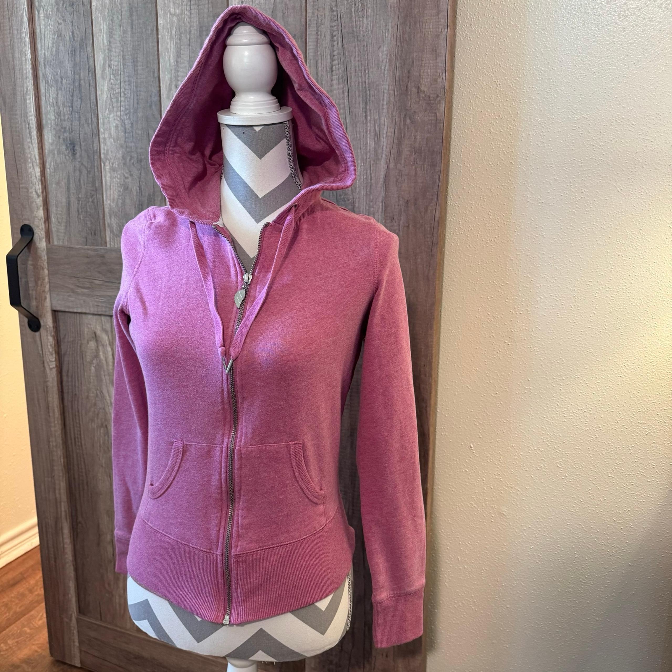 Victorias Secret Pink Angel hoodie jacket small rhinestone angel wings