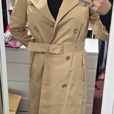 Michael Kors Studded Trench Coat sz S