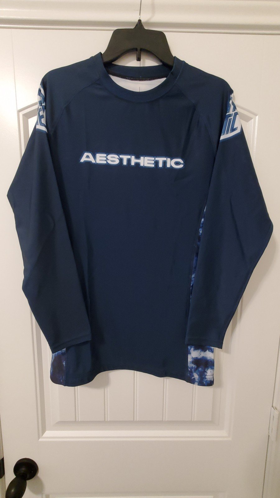 Aesthetic Tie Dye Long Sleeve Rashguard