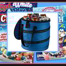 RARE COLLECTORS Quaker Cap’n Crunch Collapsible 24 Can Cooler Bag Never Used