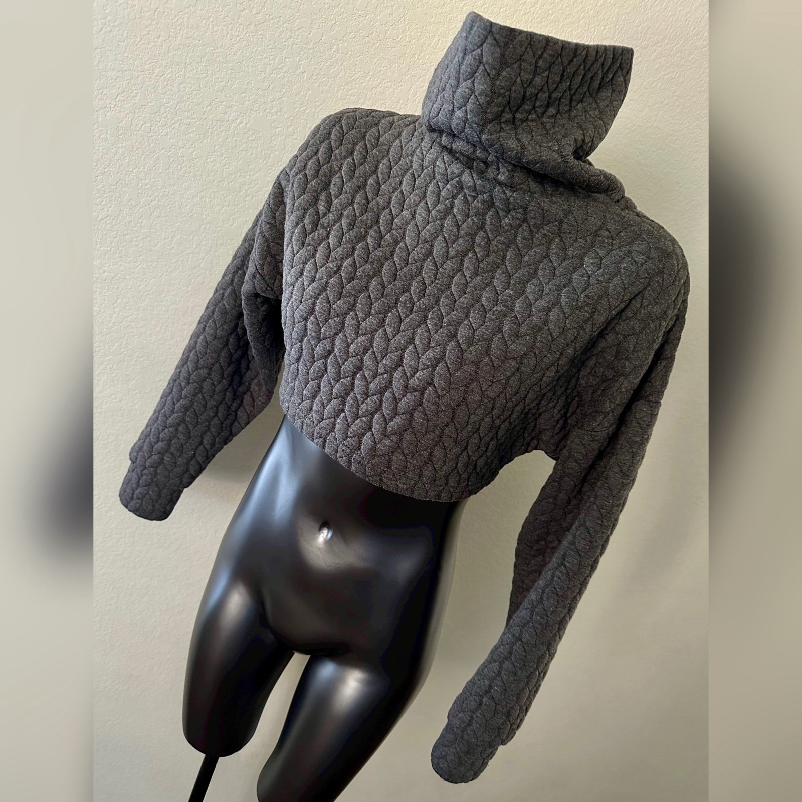 Turtleneck Crop SzSM/MD