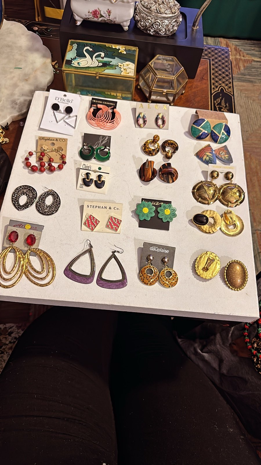 Assorted Vtg Earrings Lot