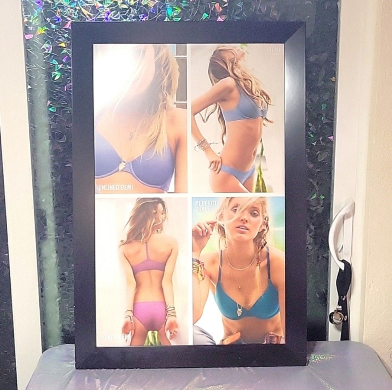 VS RARE Wall Picture/ Photo Display Unlined Demi! Poster