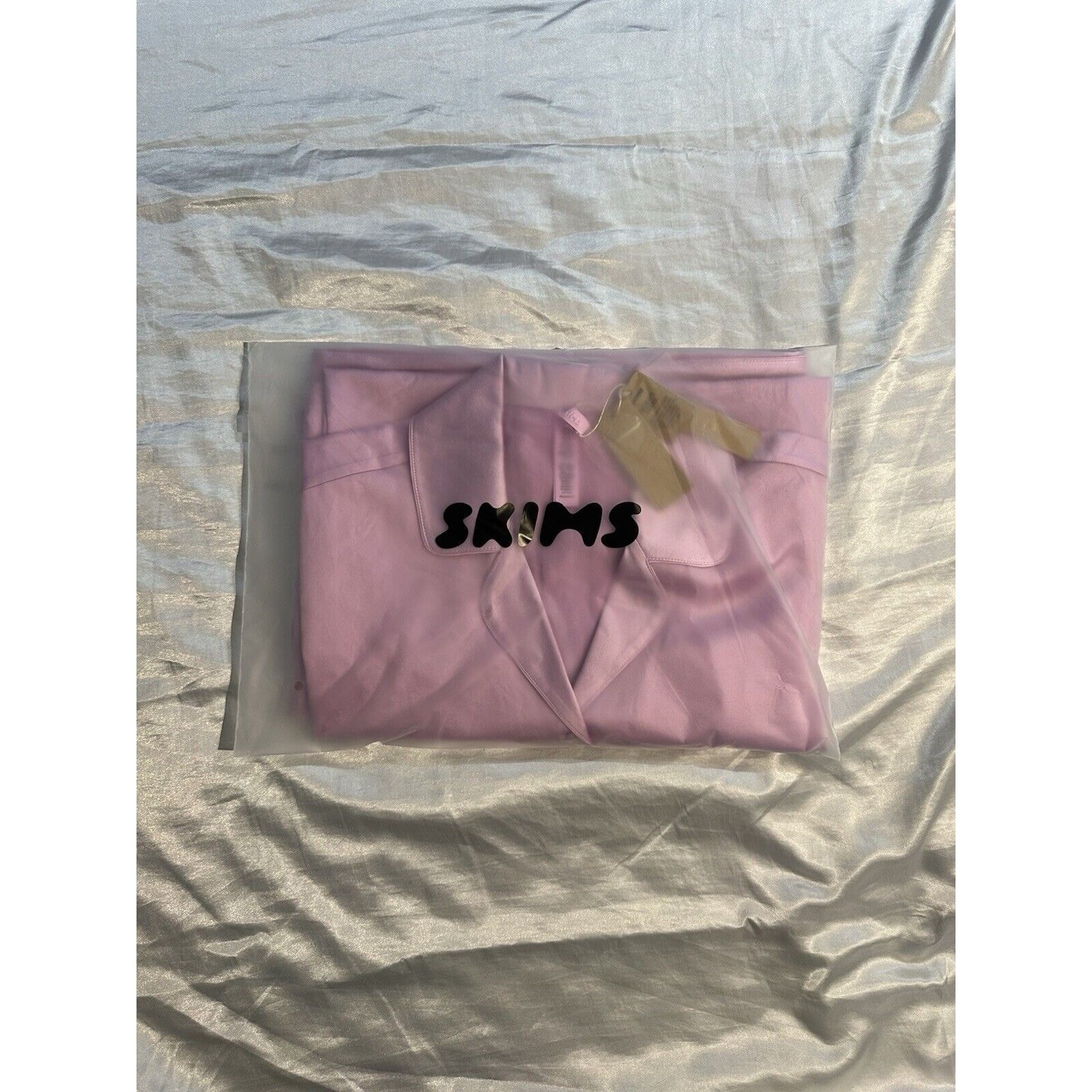 Skims Silk Long Sleep Set ( Pearl | Small )