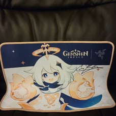 Genshin Impact Paimon Signed Mouse Pad