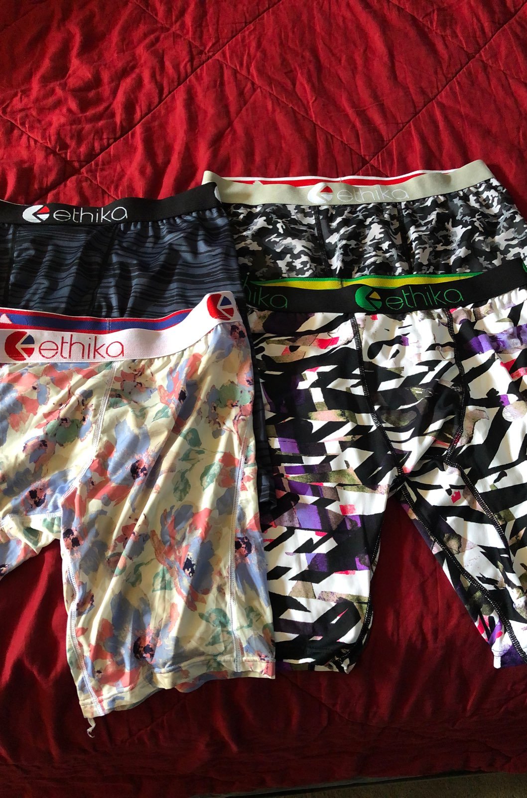 Men's size large ethika boxers NWOT