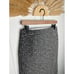 Hugo Boss Tweed Pencil Skirt Size 6 Knee Length Black White Twee Work Academia