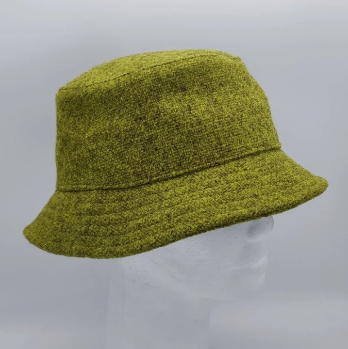 Bucket Hat Round Hat Olive/Lime Green