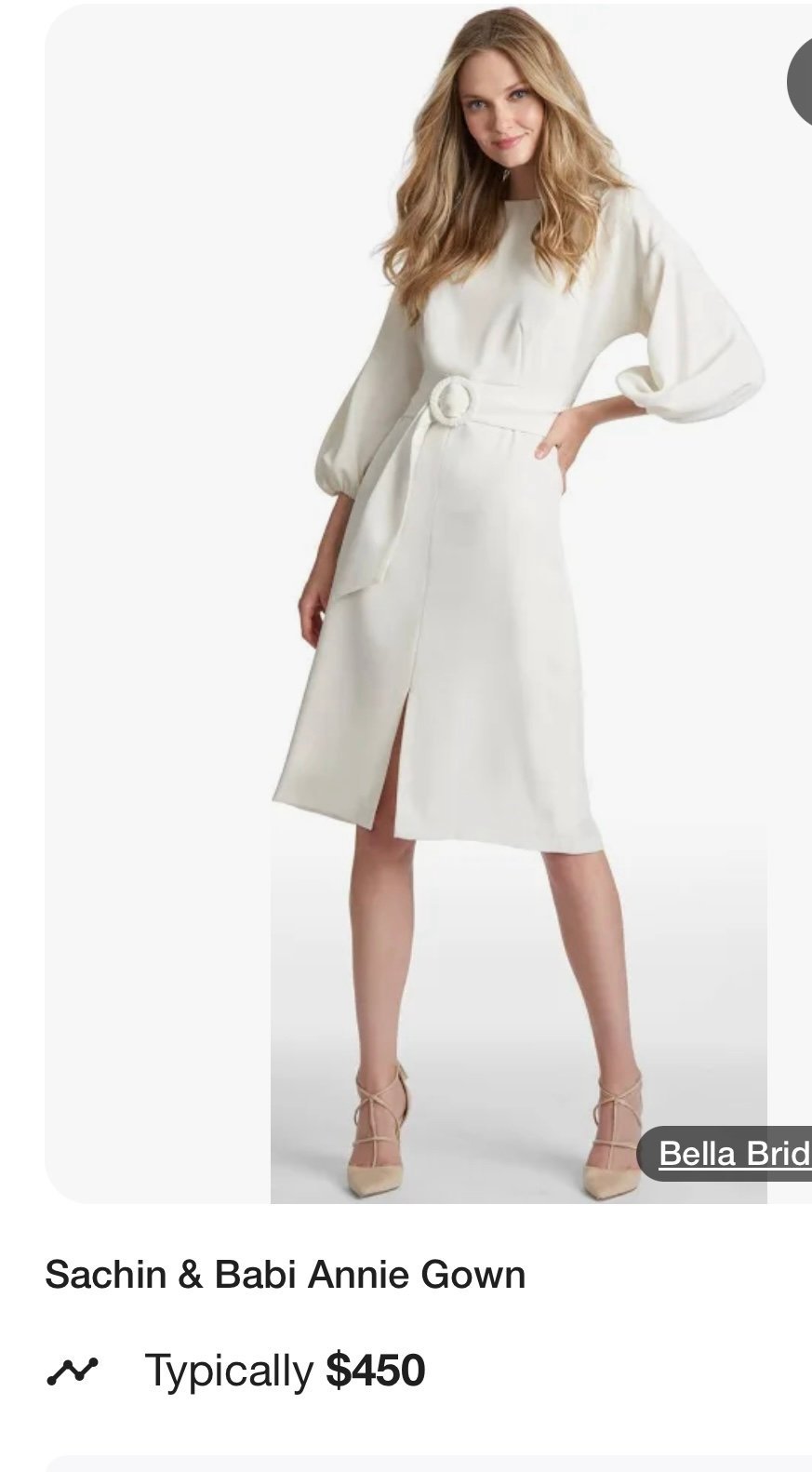 Sachin and Babi dress