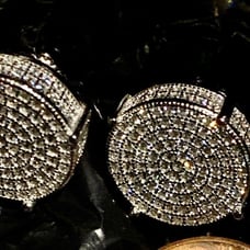 sterling silver screwback earrings