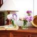 New 12Pcs 4inch Clear Glass Cylinder Vases, Flower & Candle Holders