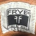 Frye Mens Chelsea Brown Leather Distressed Boots Size 12