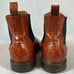 Frye Mens Chelsea Brown Leather Distressed Boots Size 12