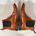 Frye Mens Chelsea Brown Leather Distressed Boots Size 12
