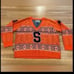 Syracuse University SU Orange/Navy Holiday/Christmas Sweater XXL.