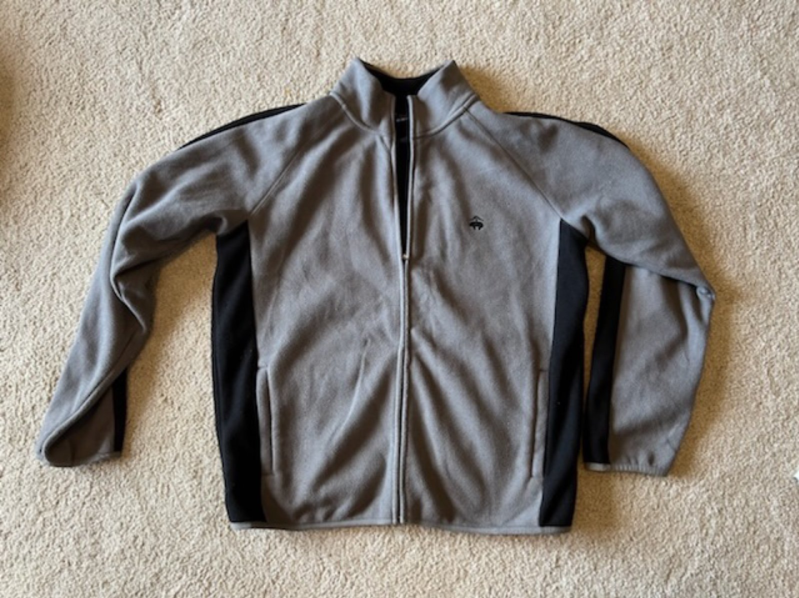 Mens Brooks Brothers fleece jacket size XL