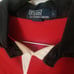 Vintage 90s Polo Ralph Lauren collared Rugby long sleeve red Navy stripe L