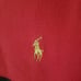 Vintage 90s Polo Ralph Lauren collared Rugby long sleeve red Navy stripe L