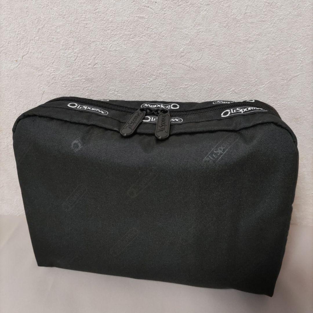 Unused Lesportsac Eco Black Pouch Black