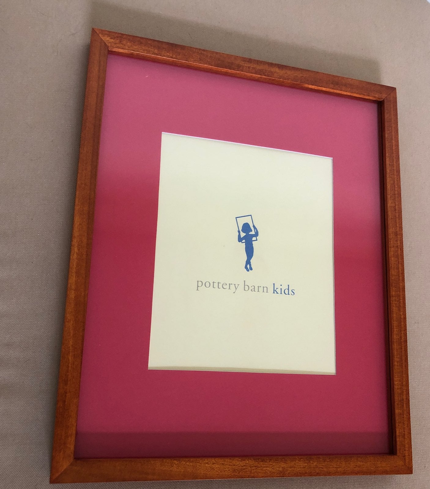 Pottery Barn Kids picture frames with ma