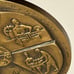 Vtg 1967 Shah Pahlavi Commemorative White Revolution Coronation Bronze Medal