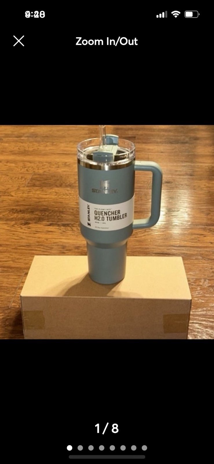 Stanley Quencher Tumbler 40-oz Shale NWT