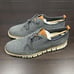 Cole Haan Zerogrand Stitchlite Size 10 Wingtip Oxford Dress Shoes Gray C27692