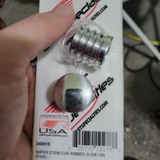 Billet Specialties wiper delete covers