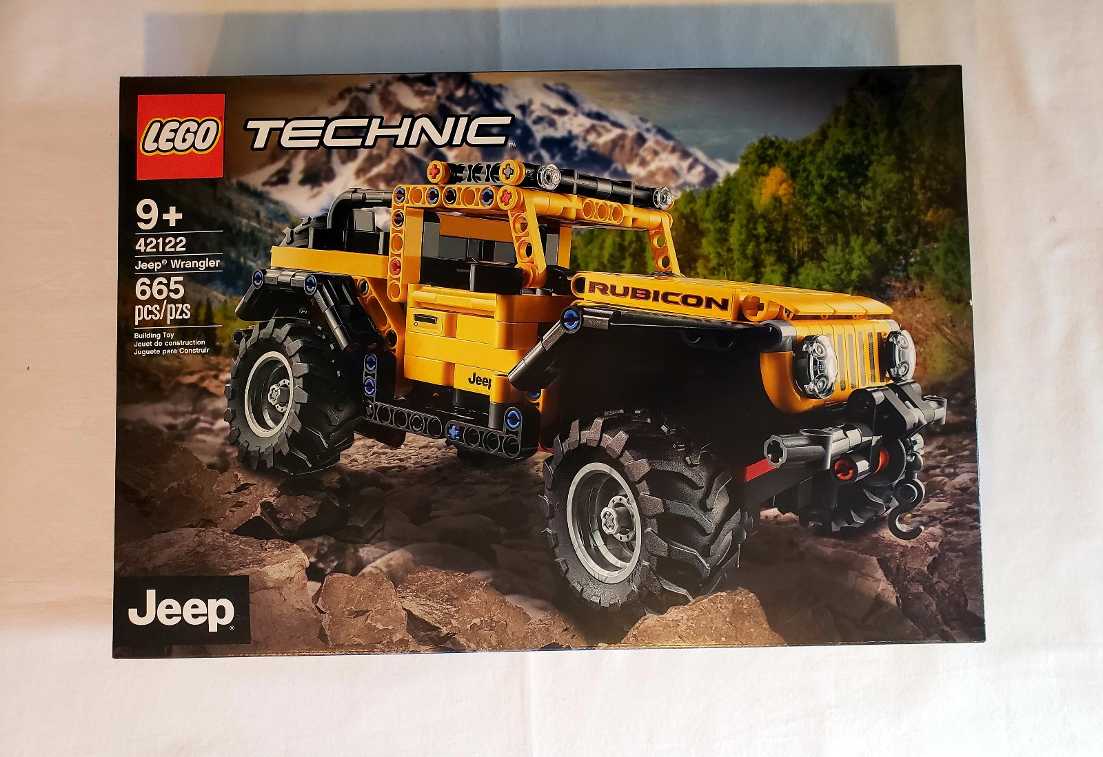 LEGO 42122 Technic Jeep Wrangler Rubicon New In Sealed Box Retired Set