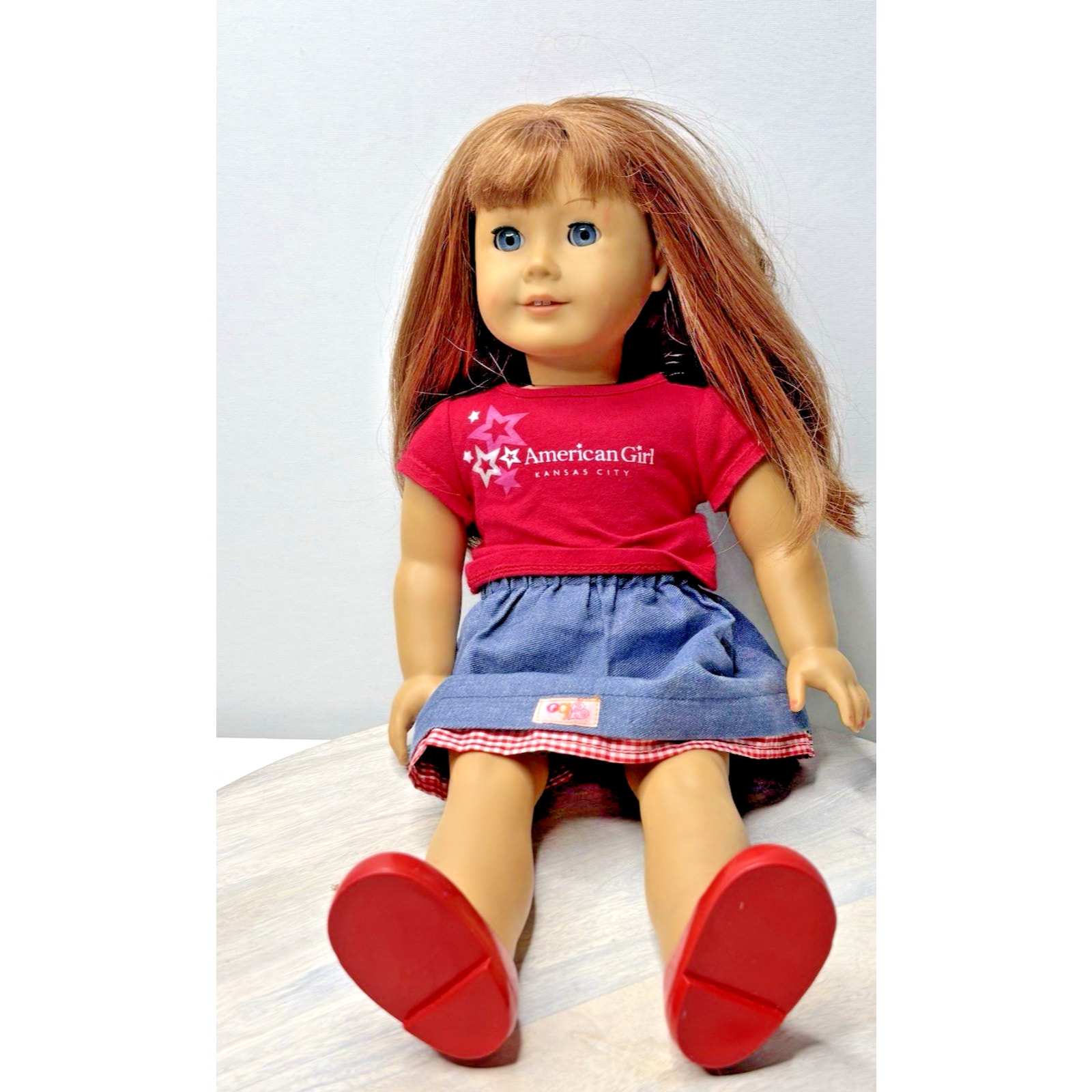 American Girl Doll PA-11392 (HK) Brown/Reddish Hair Blue Eyes