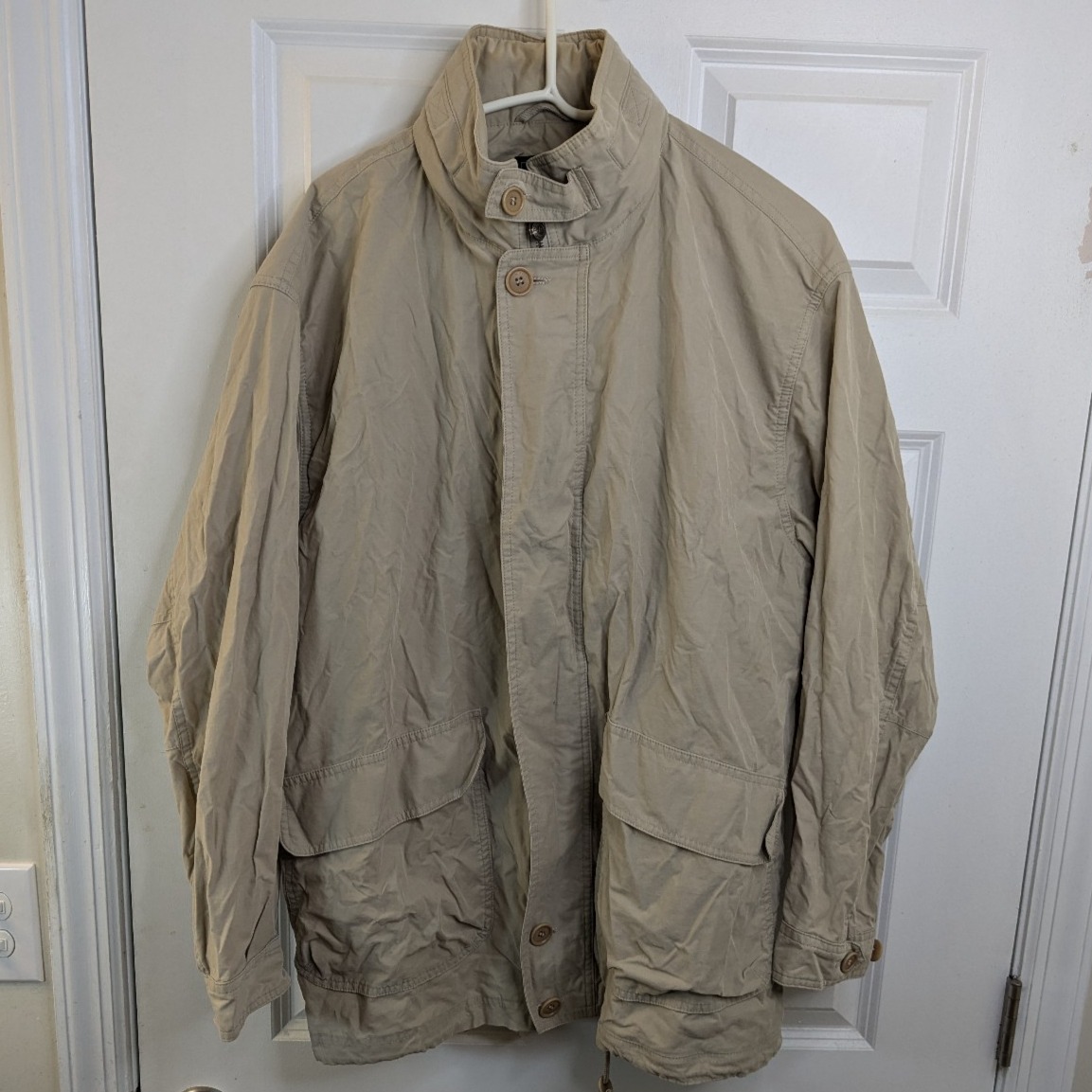 Paul And Shark Yachting, Men's, Jacket, beige, hood in collar, size M