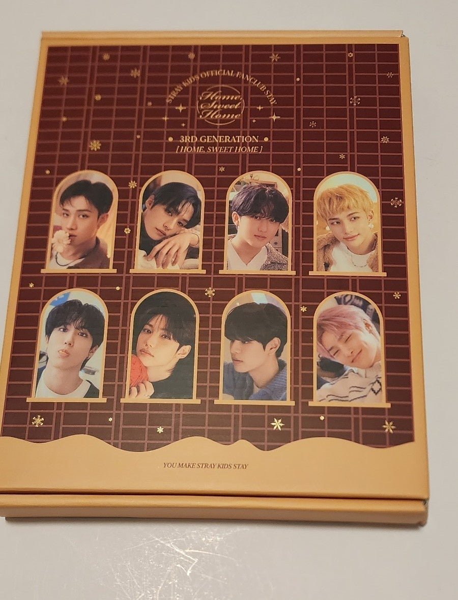 Official stray kids 3rd gen fanclub membership kit Complete