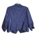 Cato Women's Blue and White 3/4 Sleeve Blazer Jacket Size 22/24W NWT