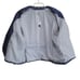 Cato Women's Blue and White 3/4 Sleeve Blazer Jacket Size 22/24W NWT