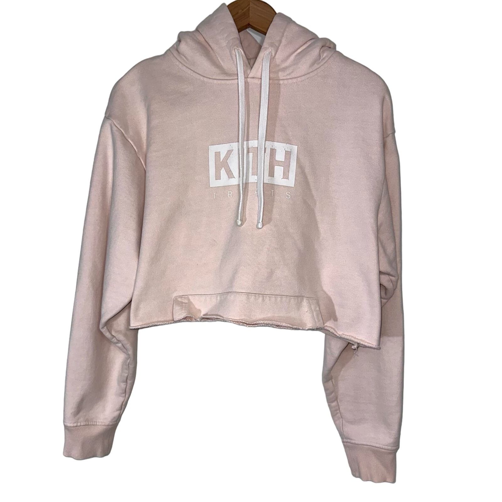 Kith Treats Light Pink Hoodie Pullover *Altered* Size Medium