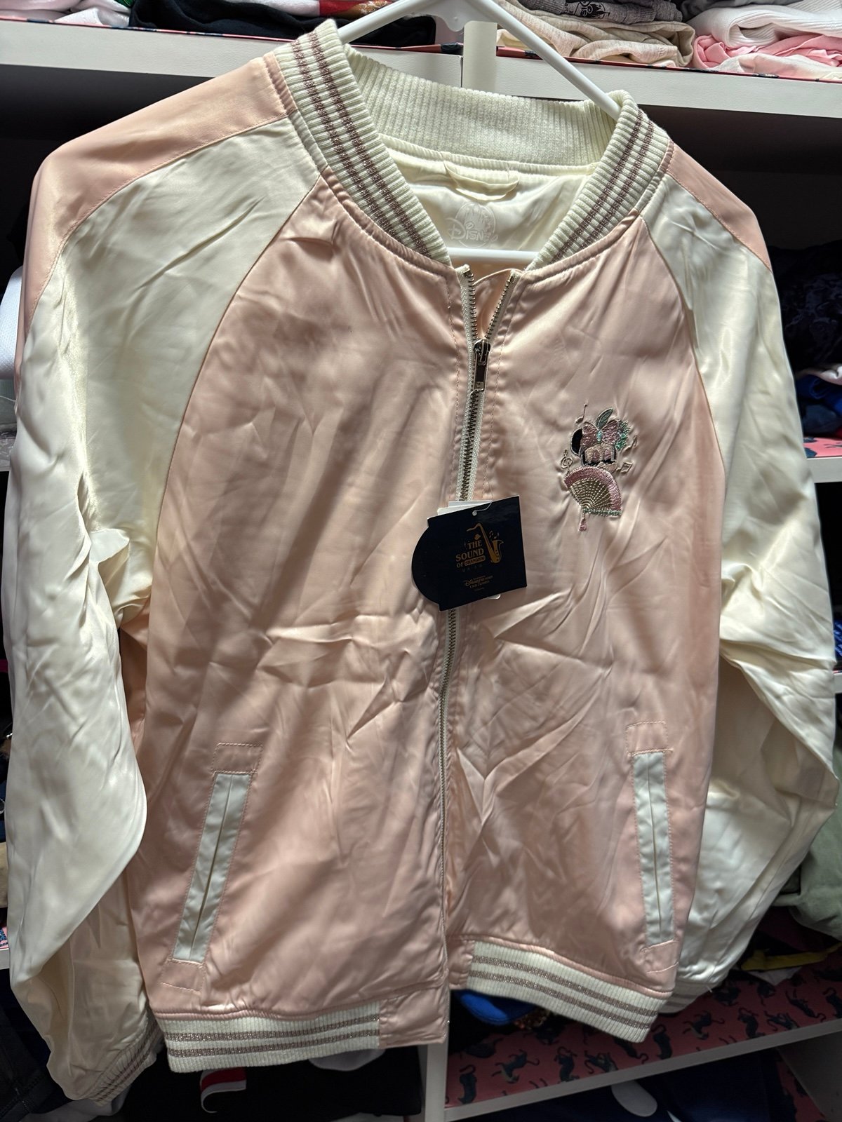 Disney Shanghai pink jacket M