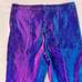 AREA Iridescent leggings in Ultraviolet Beyoncé