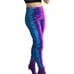 AREA Iridescent leggings in Ultraviolet Beyoncé