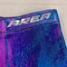 AREA Iridescent leggings in Ultraviolet Beyoncé