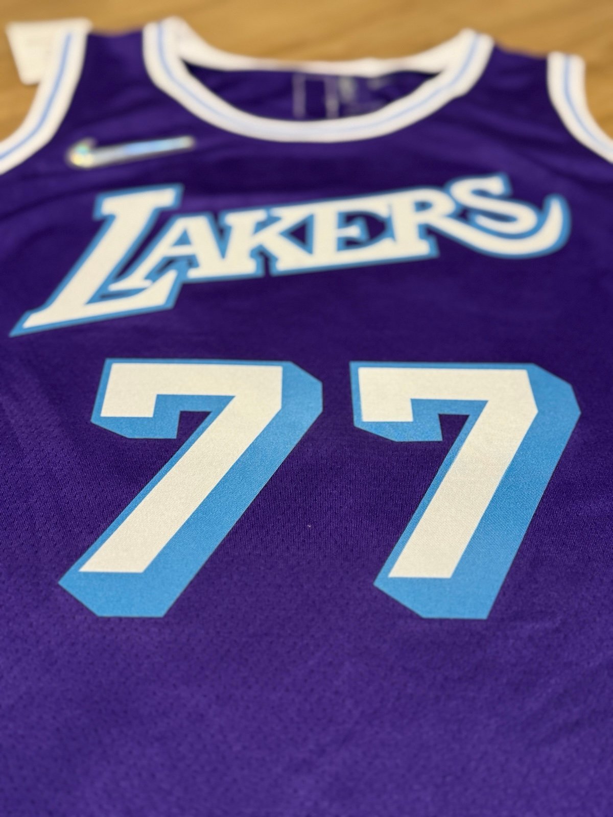 Luka Doncic Lakers Replica City Edition Jersey Large 48