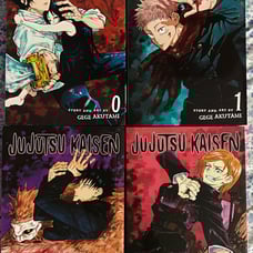 jujutsu kaisen manga set vol. 0-4