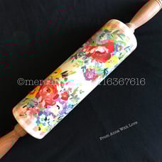 Pioneer Woman Sweet Romance Blossoms Rolling Pin