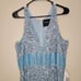 Mac Duggal Sequined Sleeveless V Neck Column Gown, Light Blue, 4930, S 16, 215